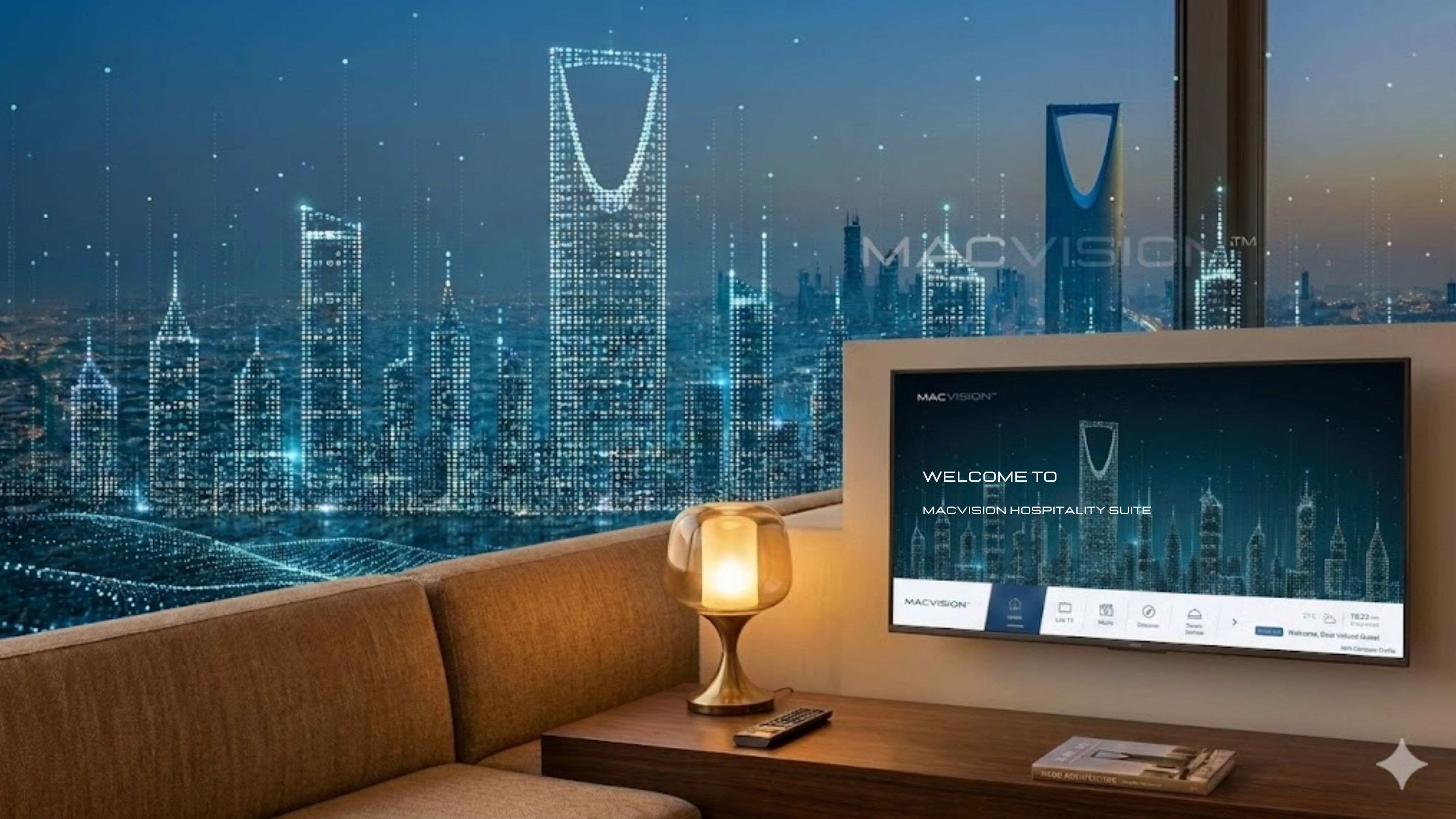 واجهة MACVISION TV في الرياض